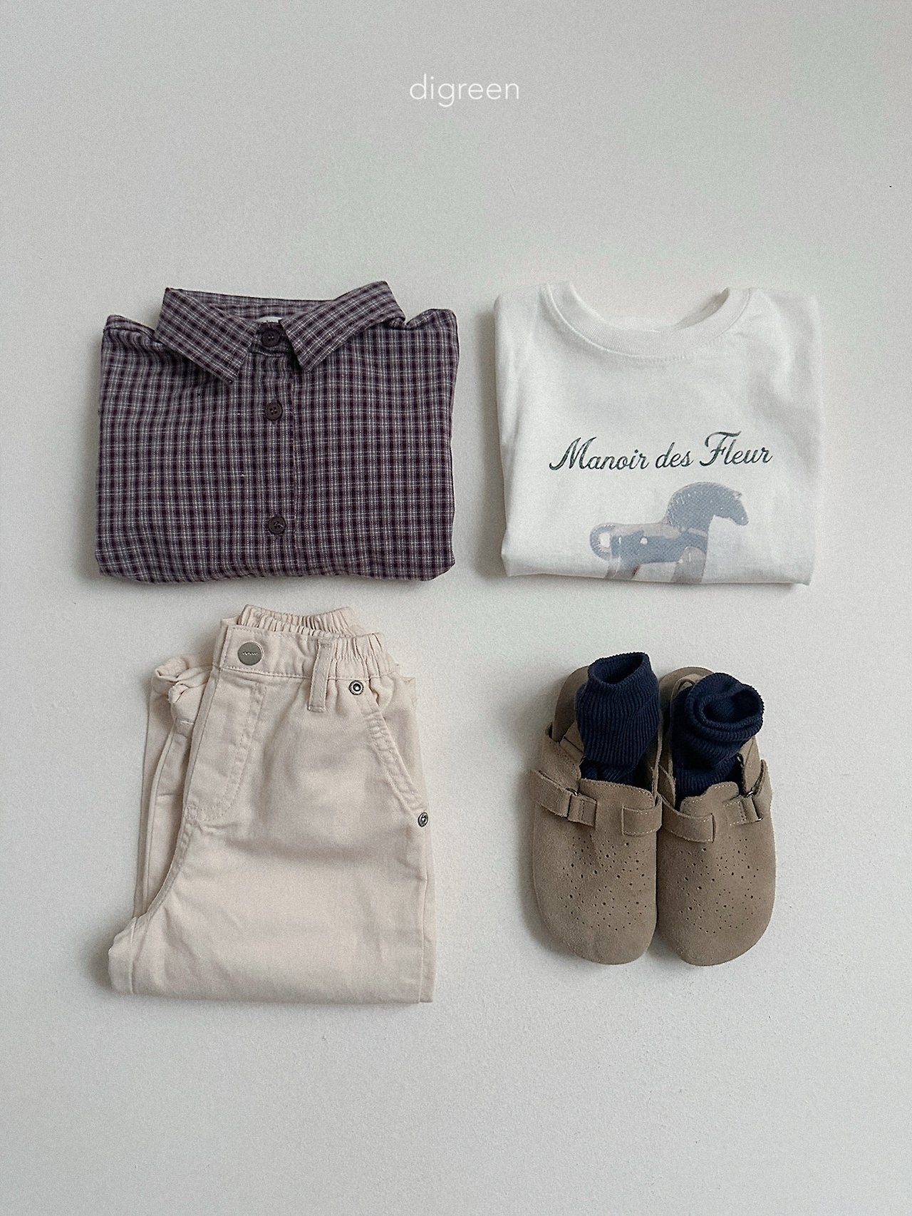 《予約》Picnic Check Shirt / digreen
