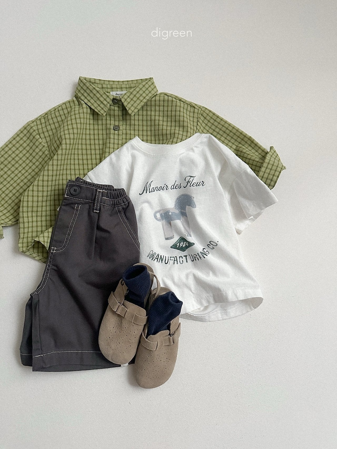 《予約》Picnic Check Shirt / digreen