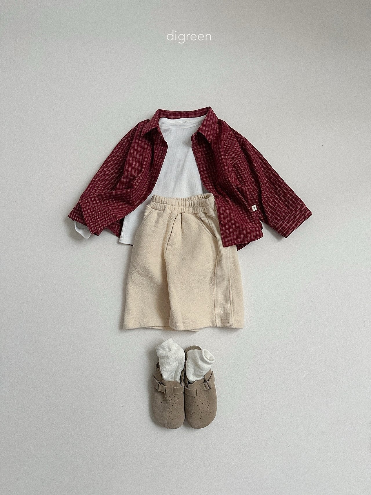 《予約》Picnic Check Shirt / digreen