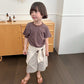 《予約》Camel Stripe Tee / digreen