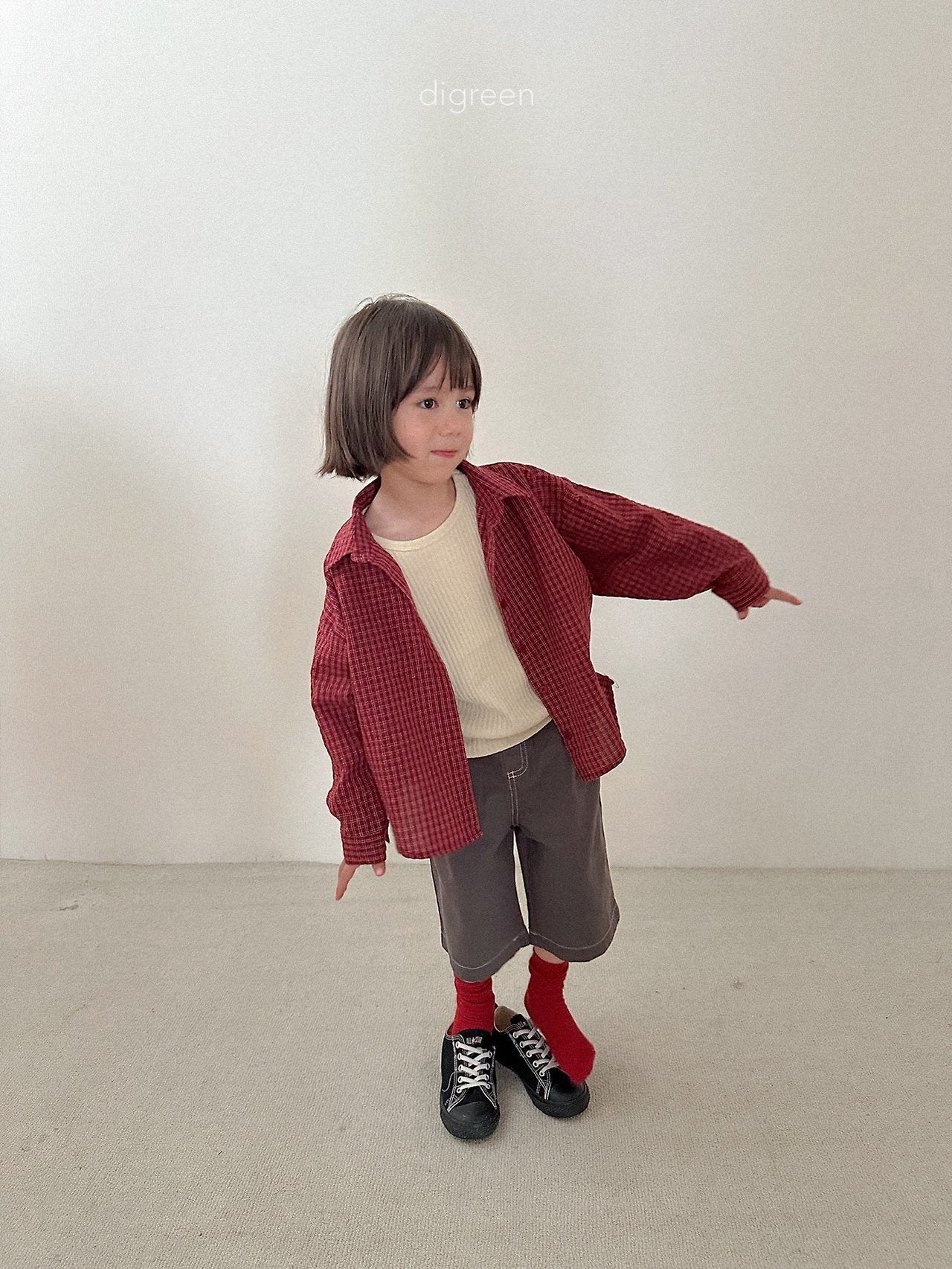 《予約》Picnic Check Shirt / digreen