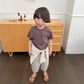 《予約》Camel Stripe Tee / digreen