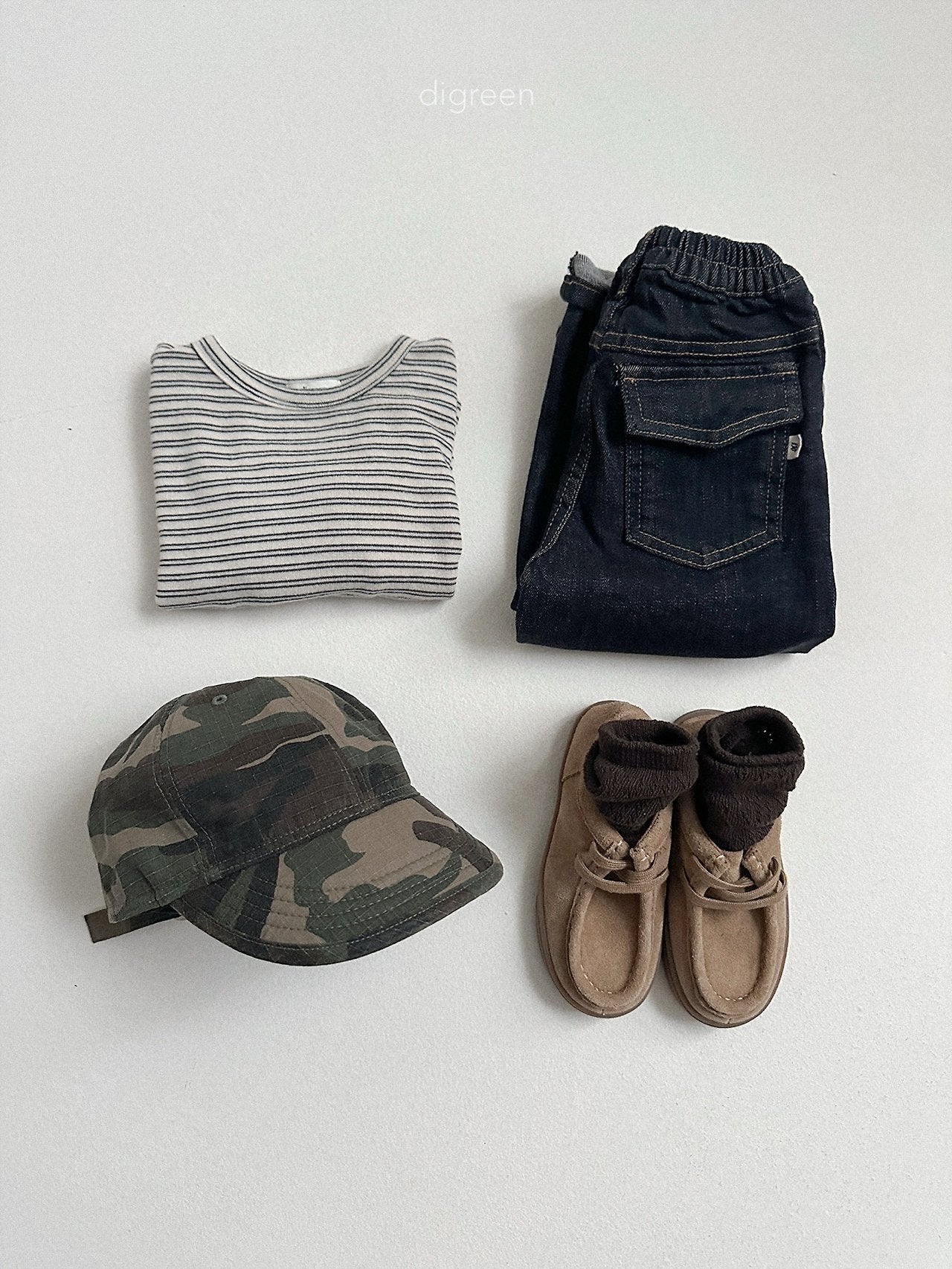 《予約》Camo Cap / digreen