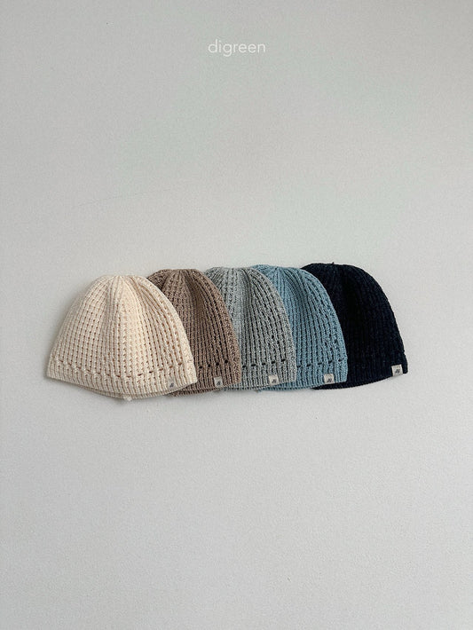 《予約》Eyelet Beanie / digreen
