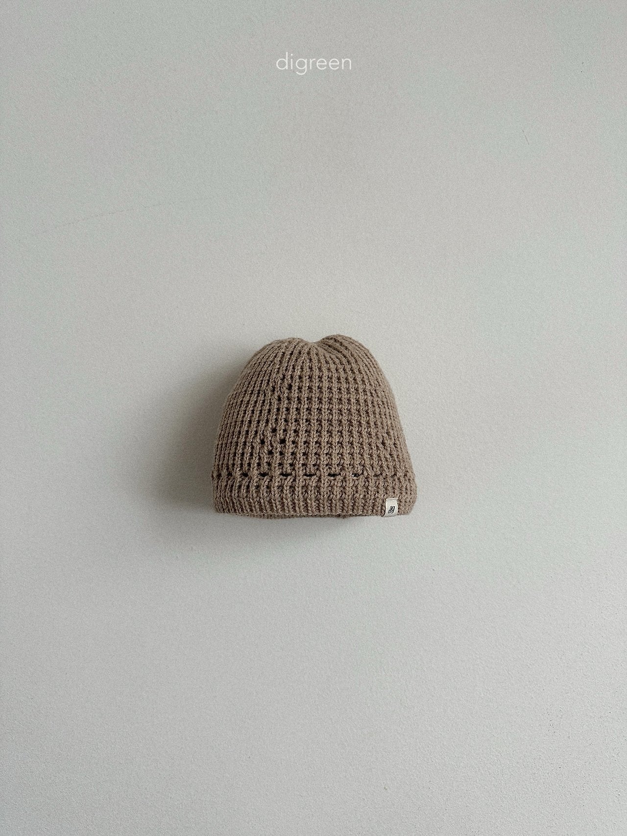 《予約》Eyelet Beanie / digreen