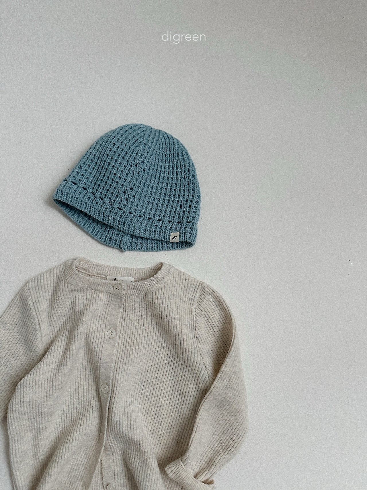 《予約》Eyelet Beanie / digreen