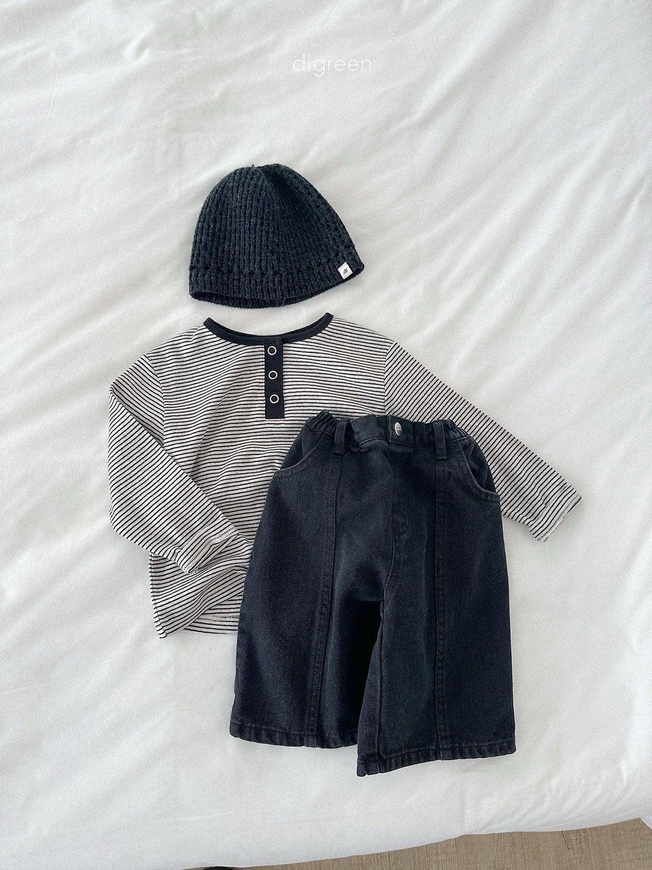 《予約》Eyelet Beanie / digreen