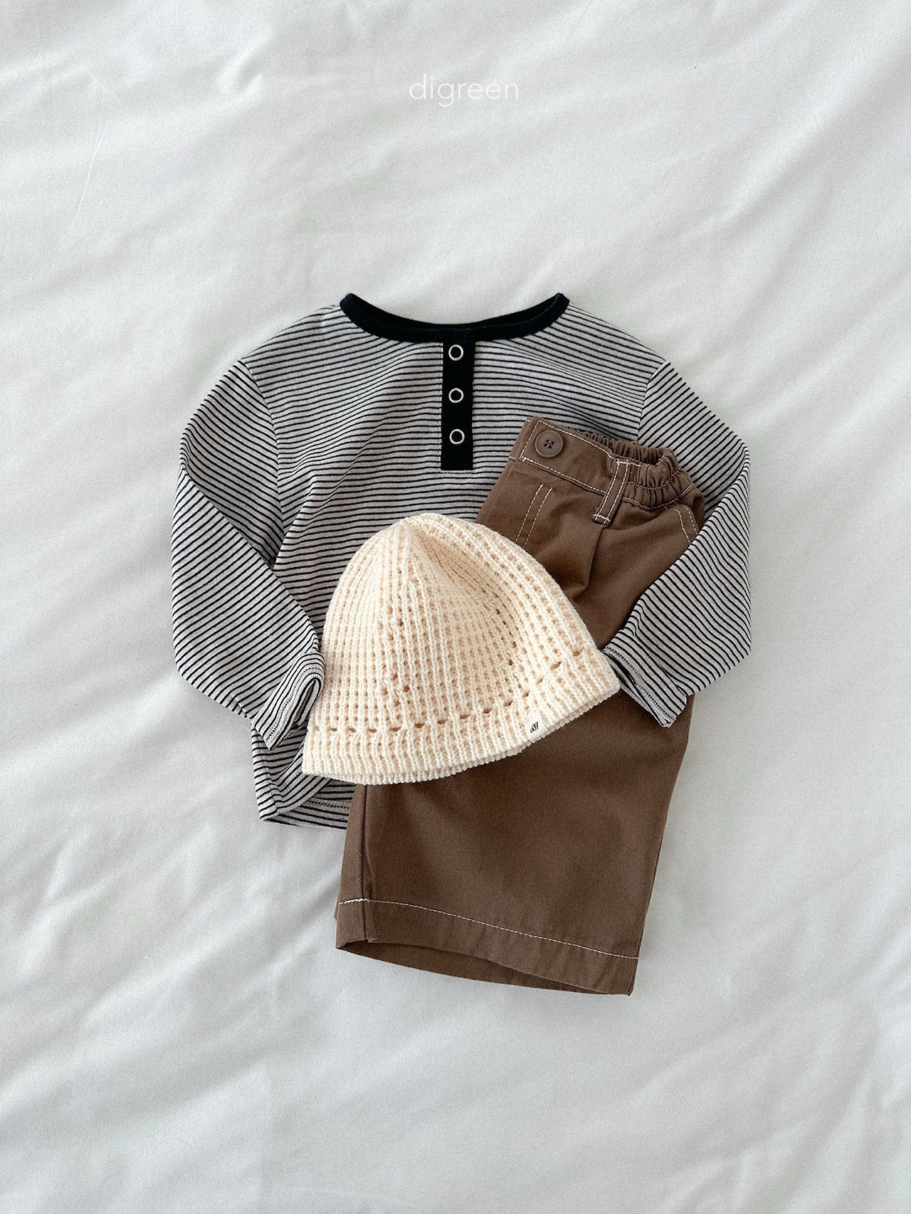 《予約》Eyelet Beanie / digreen