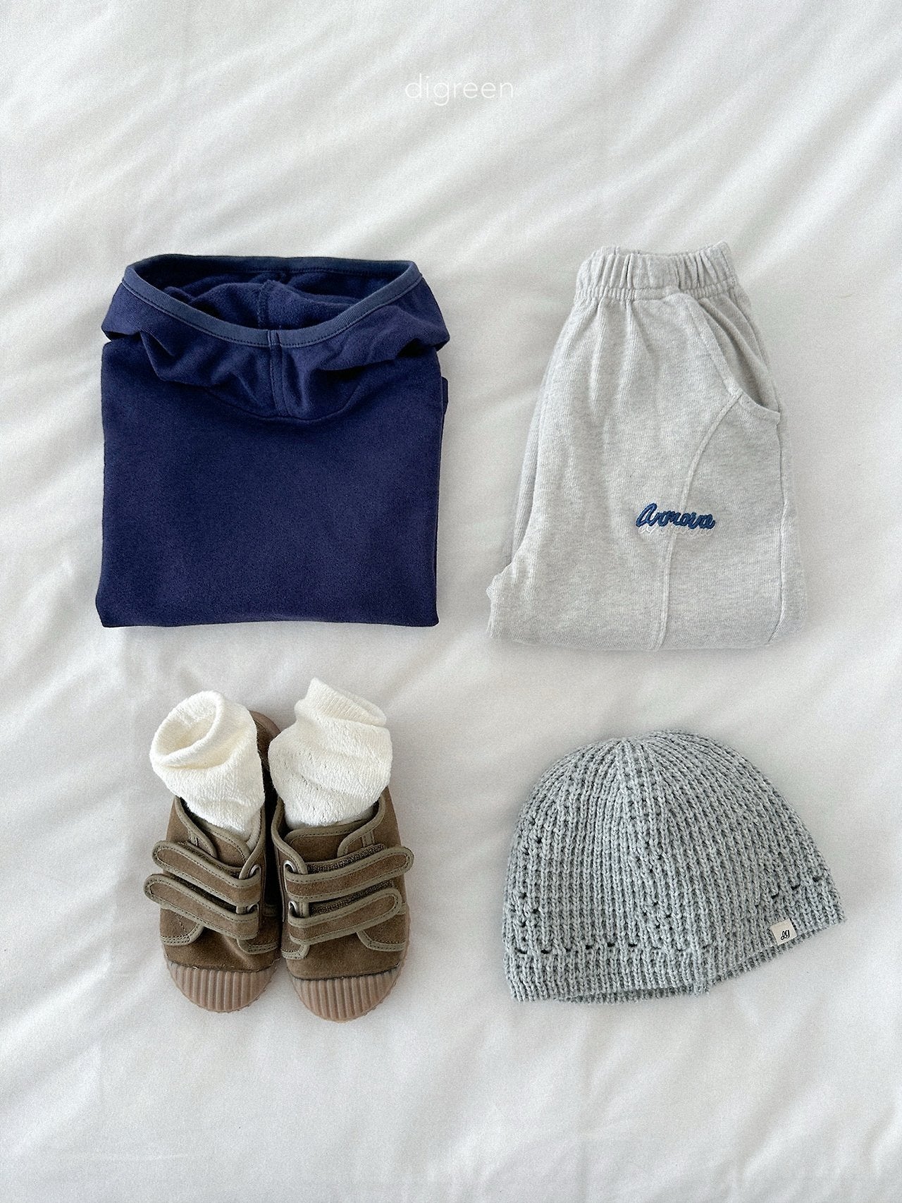 《予約》Eyelet Beanie / digreen