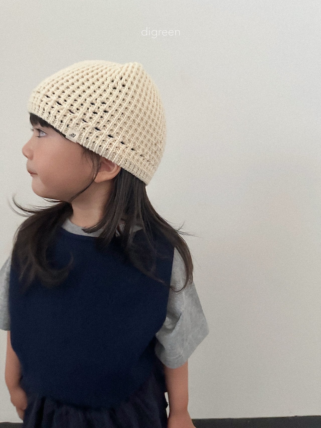 《予約》Eyelet Beanie / digreen
