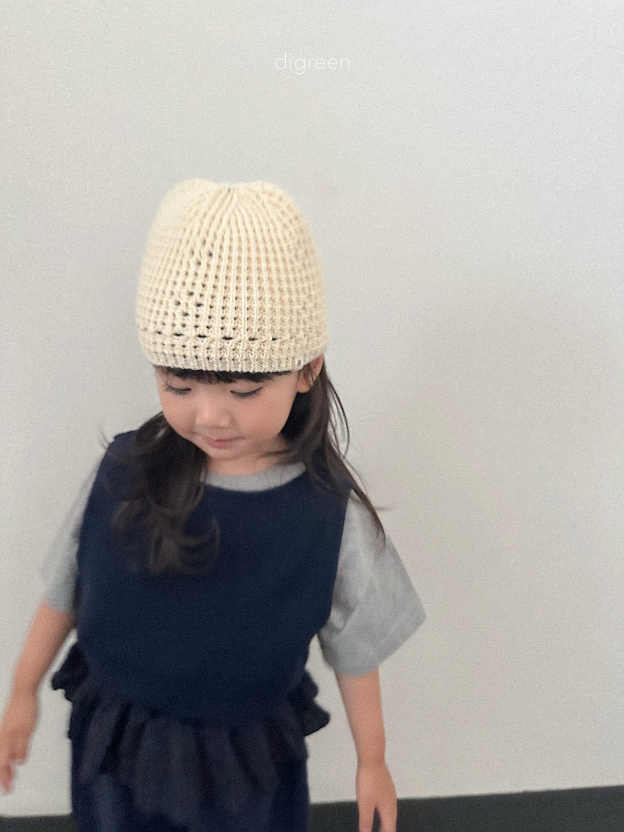 《予約》Eyelet Beanie / digreen