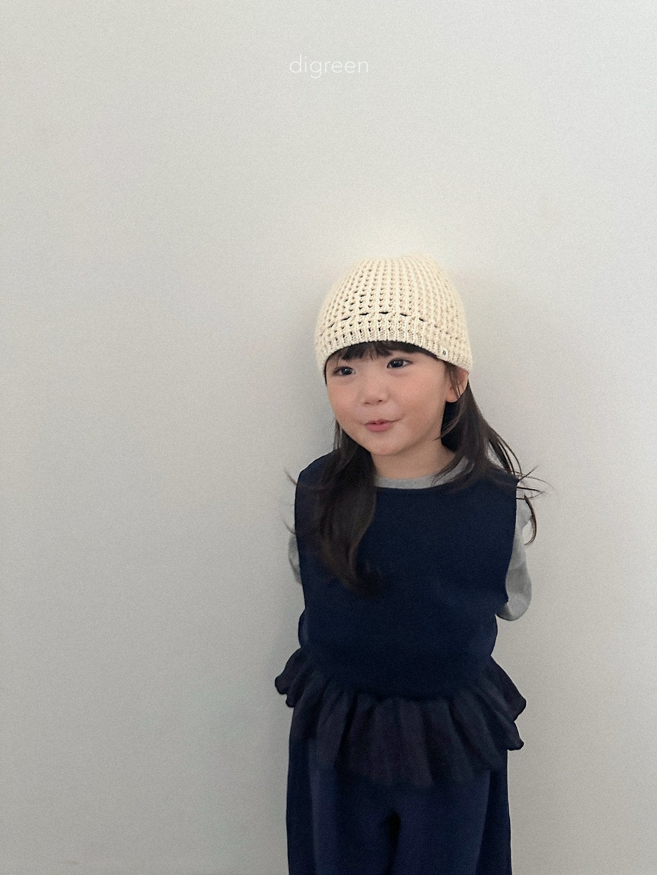 《予約》Eyelet Beanie / digreen