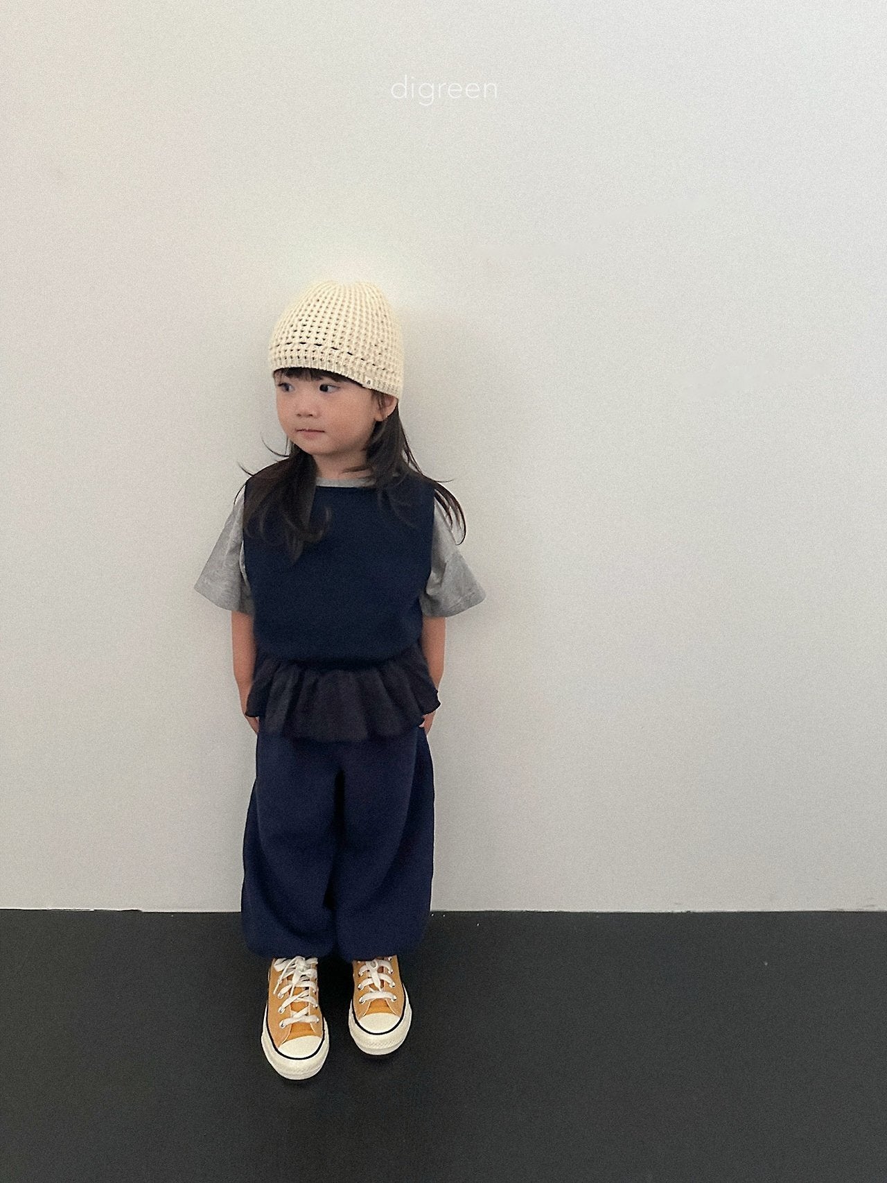 《予約》Eyelet Beanie / digreen