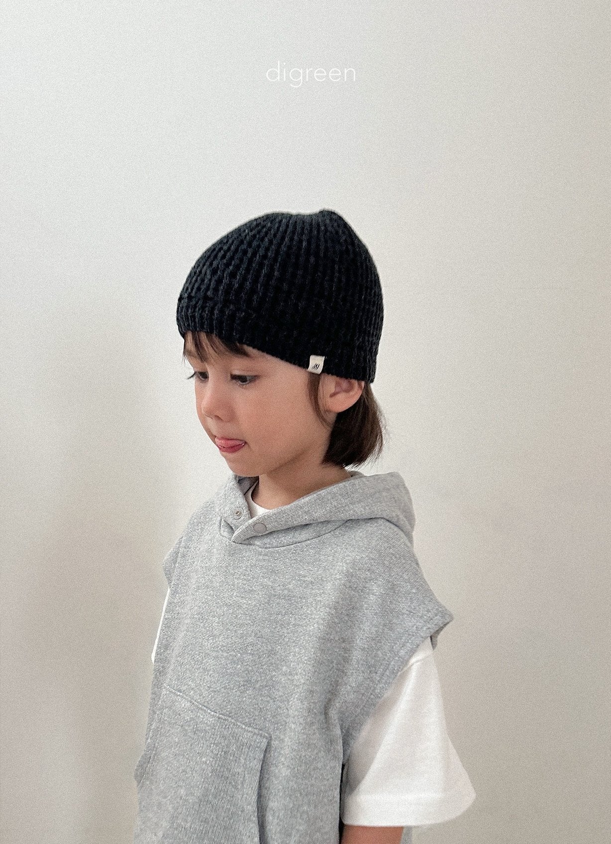 《予約》Eyelet Beanie / digreen