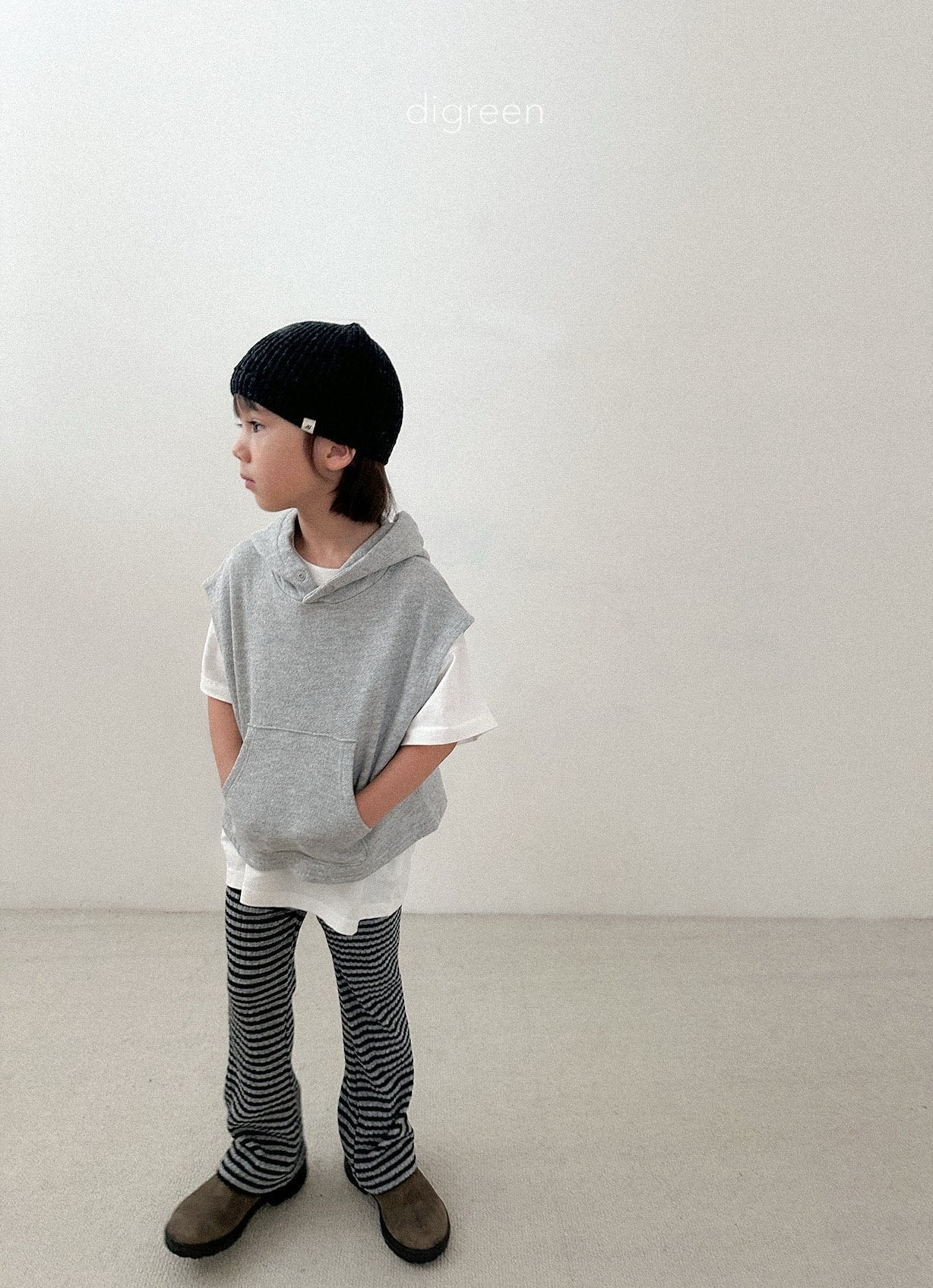 《予約》Eyelet Beanie / digreen