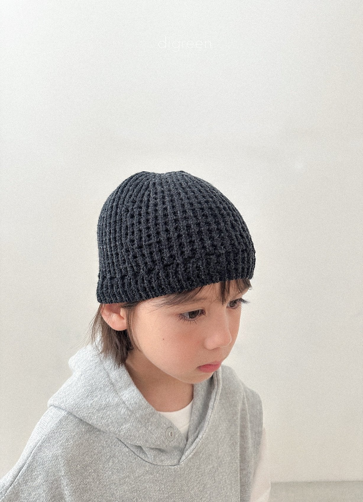 《予約》Eyelet Beanie / digreen
