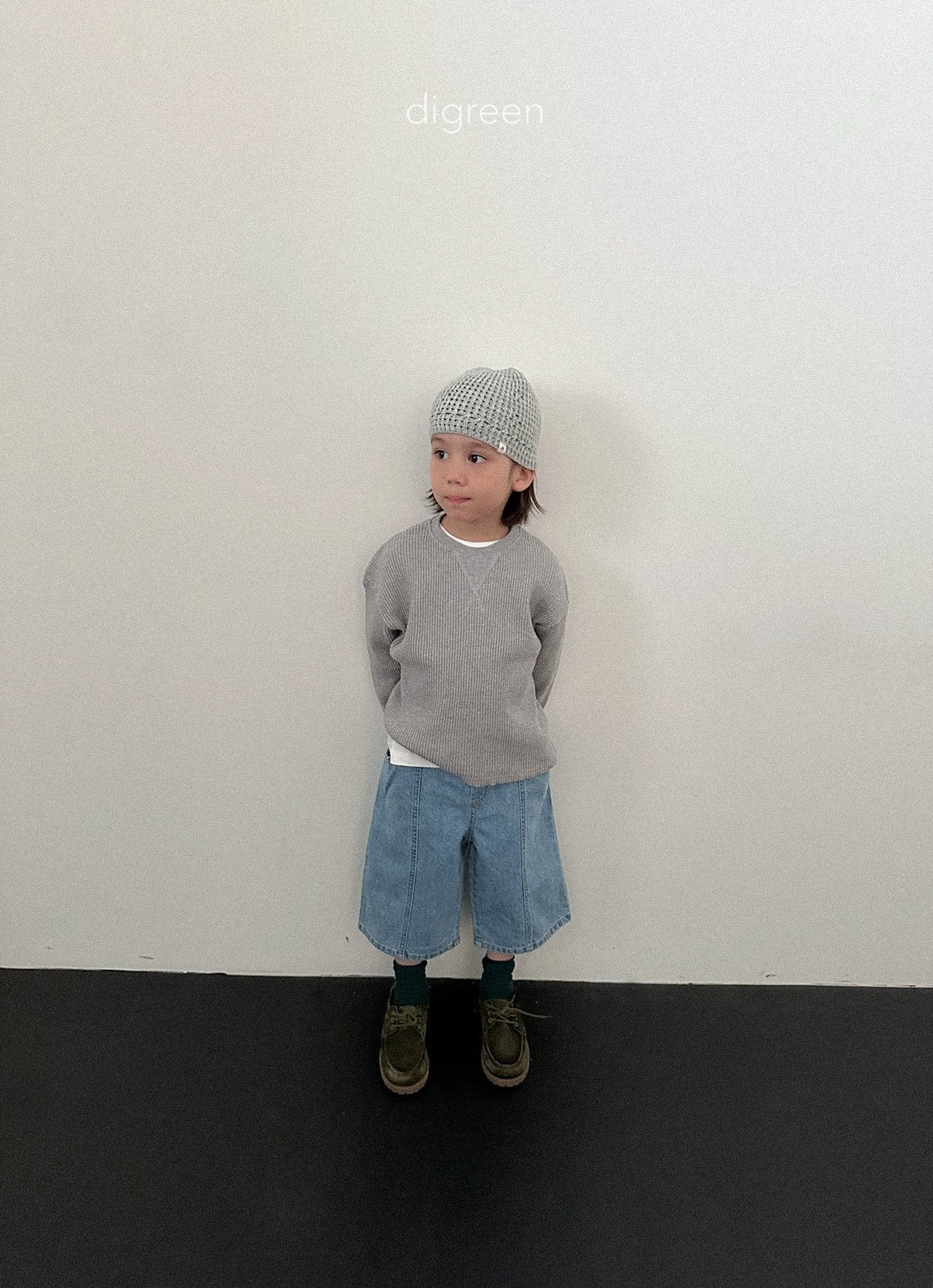《予約》Eyelet Beanie / digreen