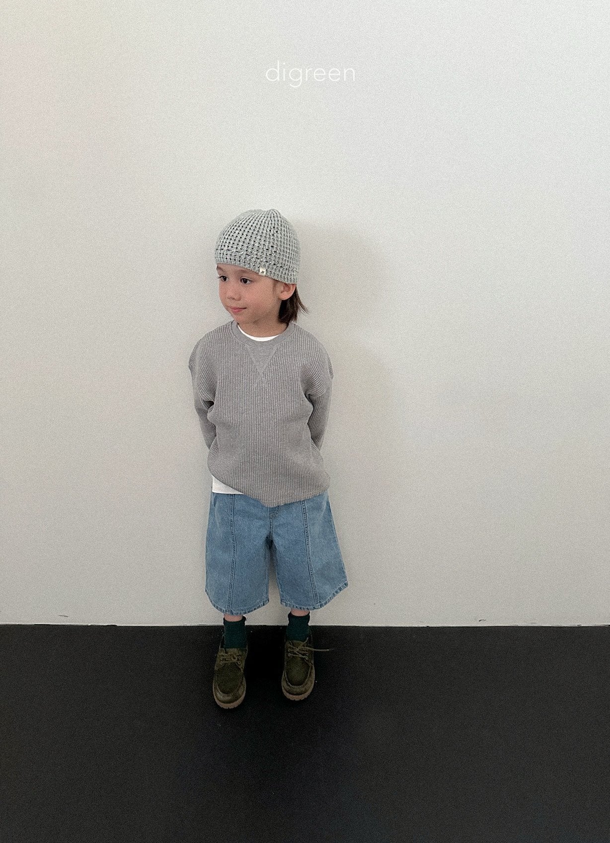 《予約》Eyelet Beanie / digreen