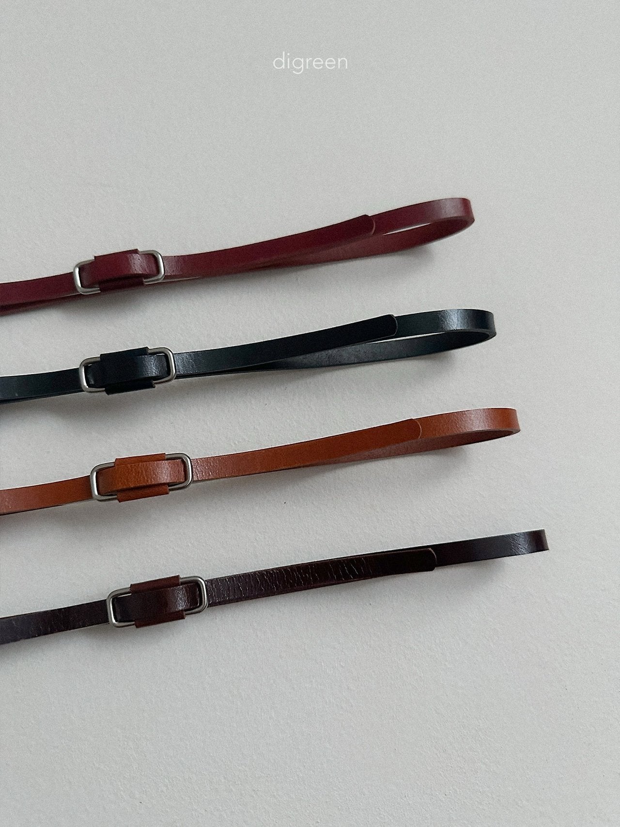 《予約》Square Belt / digreen