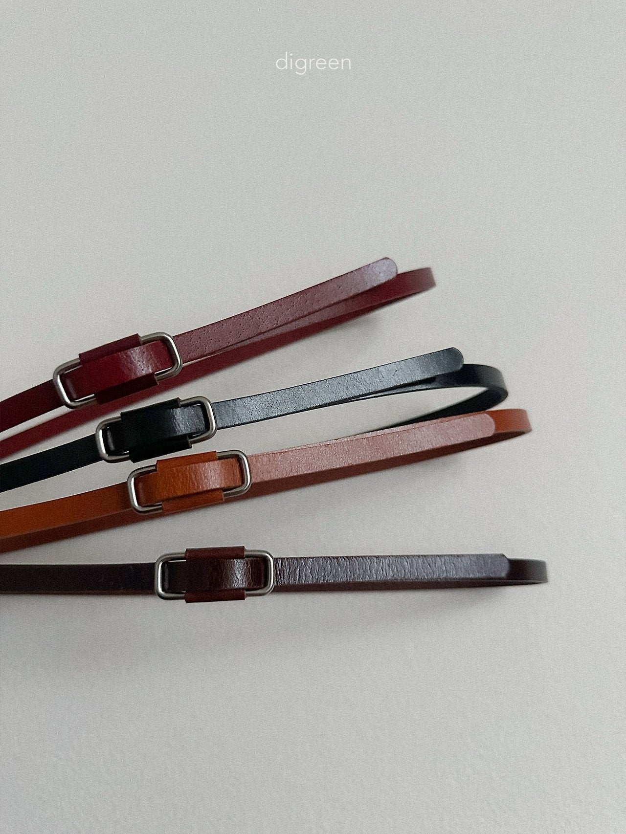 《予約》Square Belt / digreen