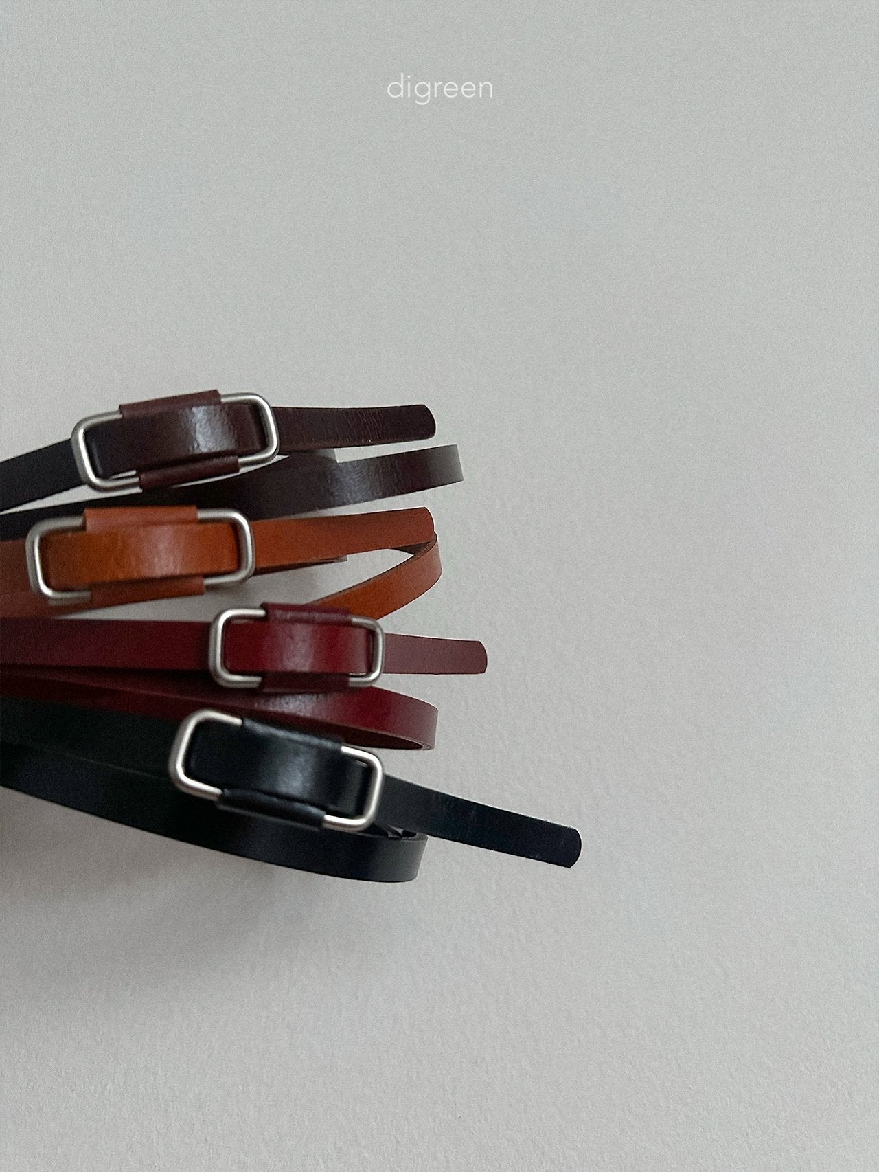 《予約》Square Belt / digreen