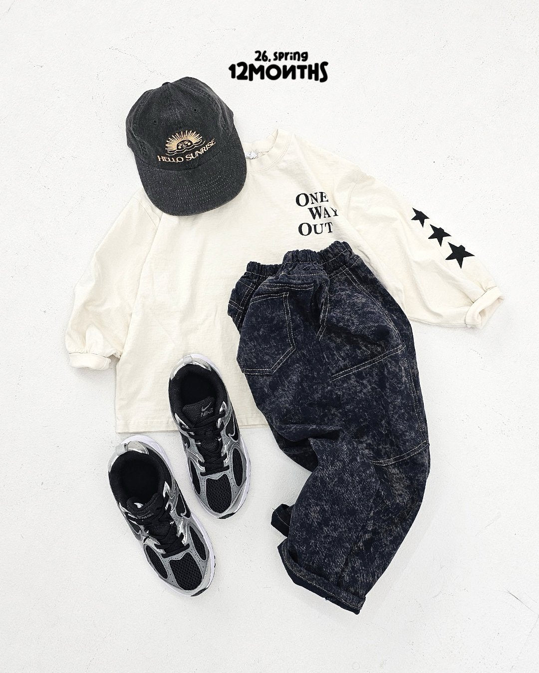 《予約》Star T-shirt / 12months