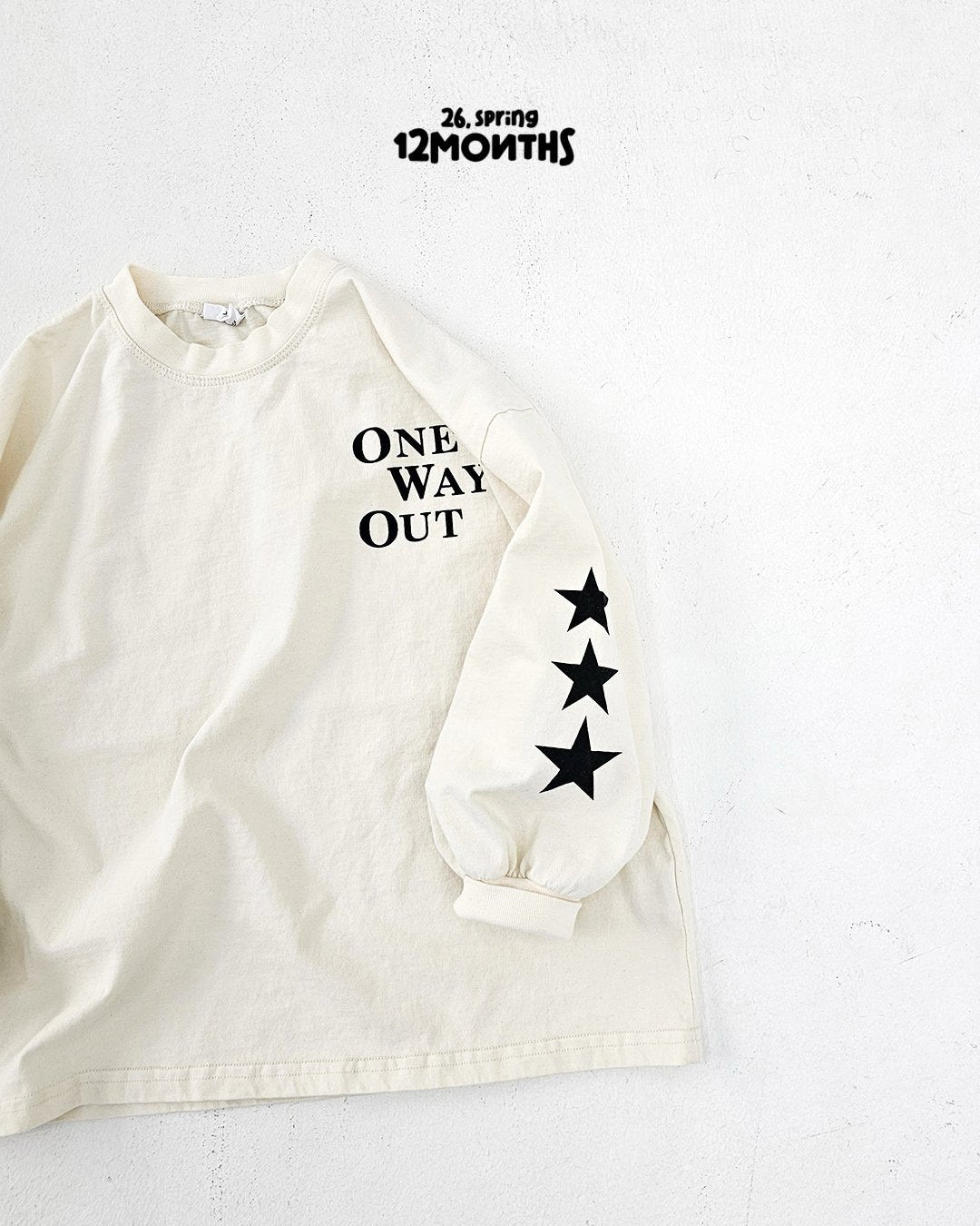 《予約》Star T-shirt / 12months