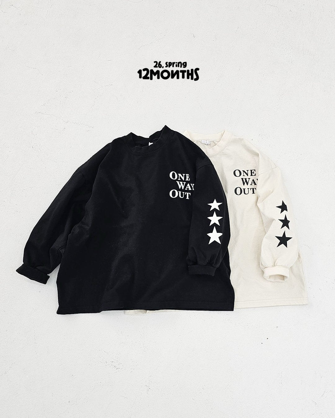 《予約》Star T-shirt / 12months