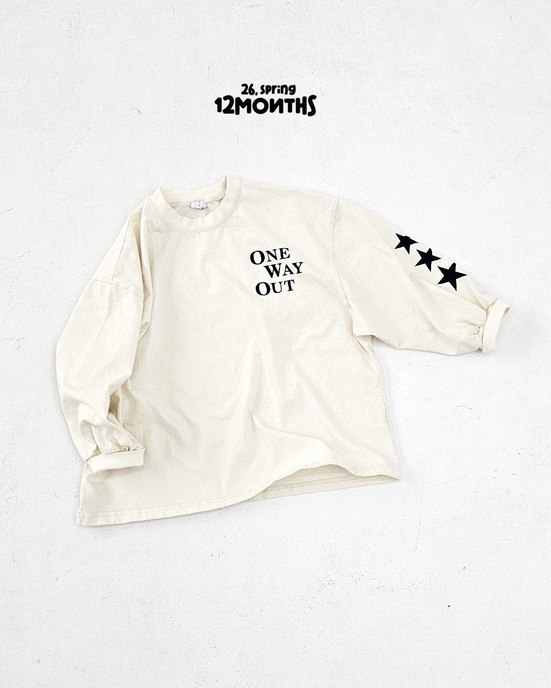 《予約》Star T-shirt / 12months