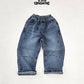 《予約》Stonewashed Denim Pants / 12months
