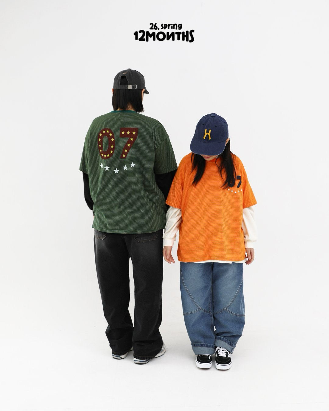 《予約》Stonewashed Denim Pants / 12months