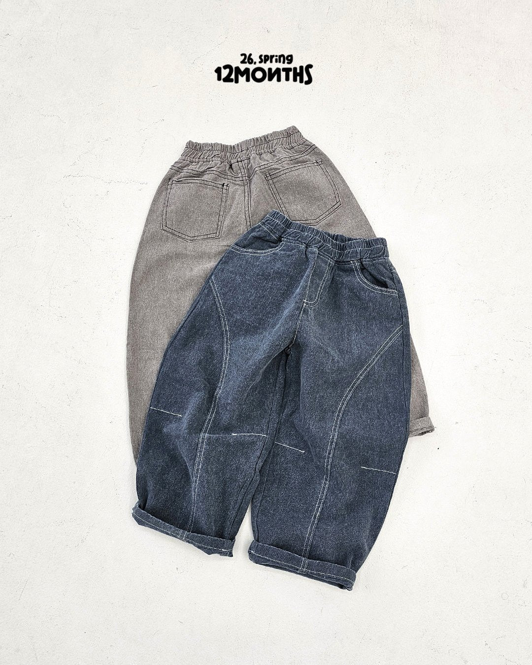 《予約》Indie Cotton Pants / 12months