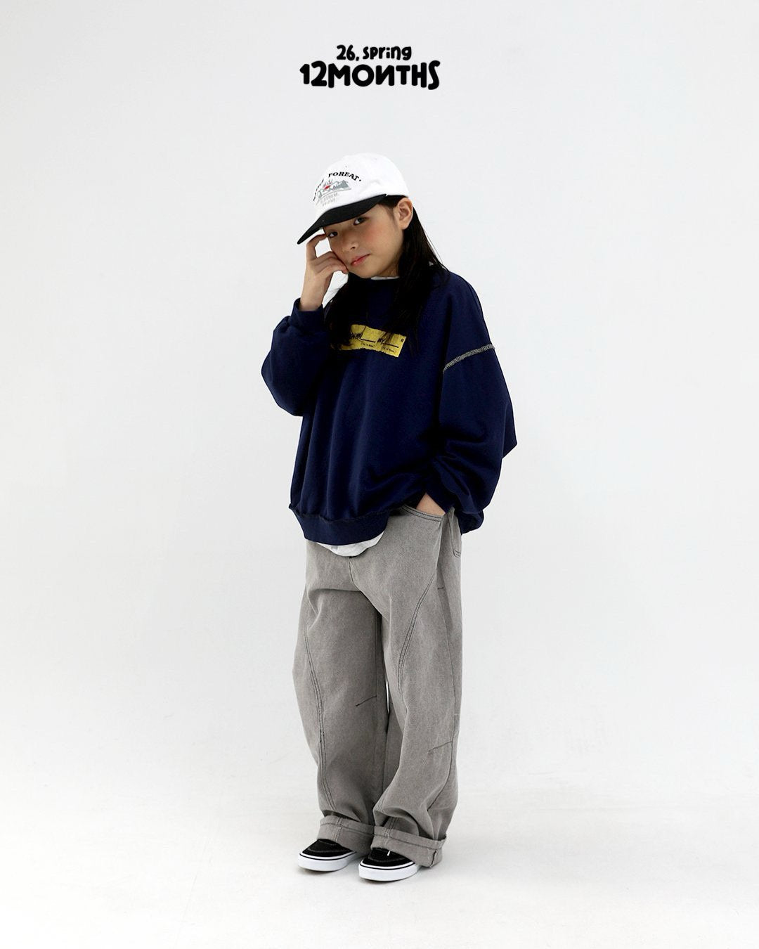 《予約》Indie Cotton Pants / 12months