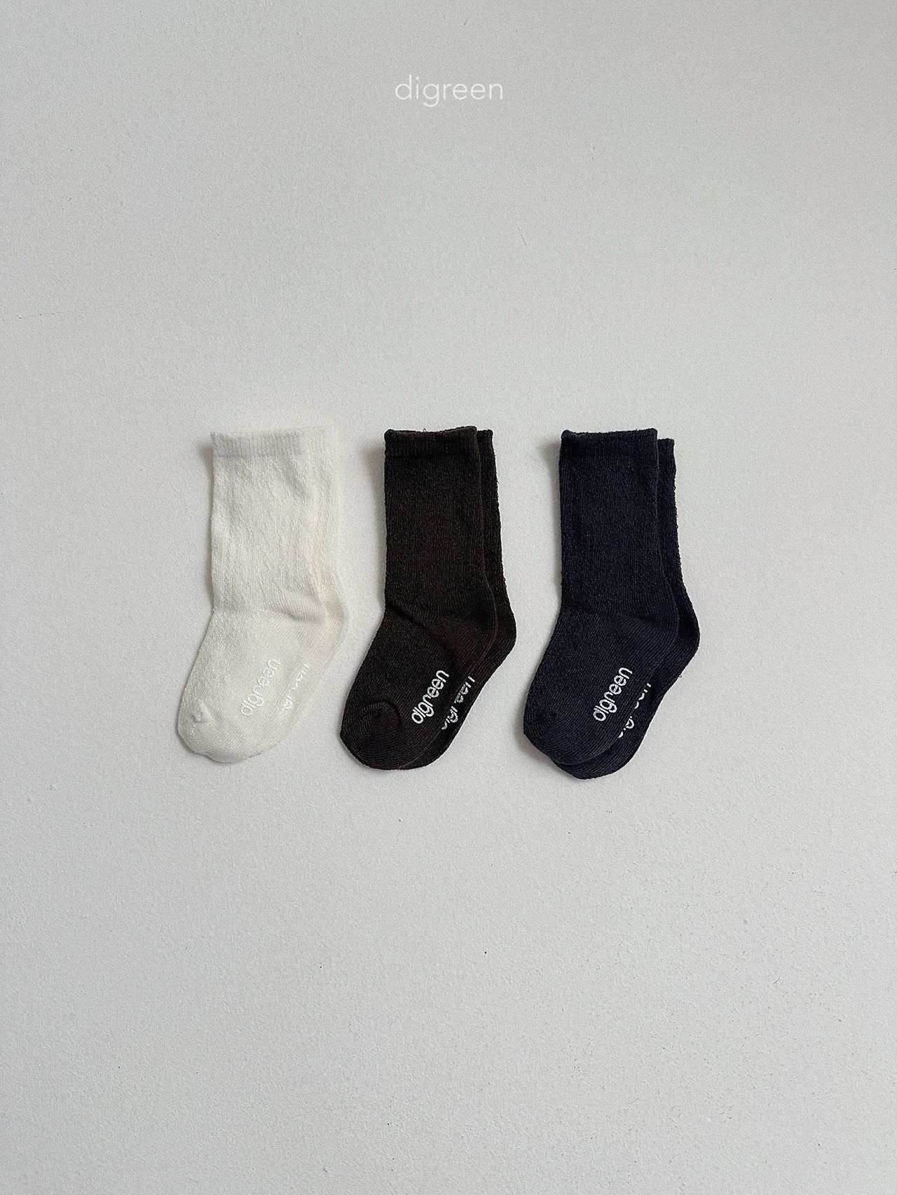 《予約》Eyelet Socks(Set) / digreen