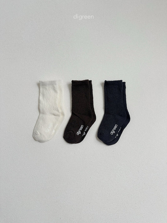 《予約》Eyelet Socks(Set) / digreen