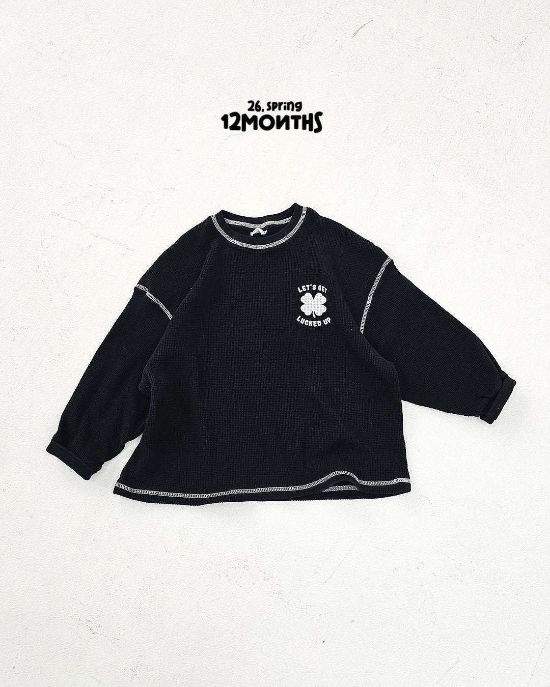 《予約》Clover Waffle T-shirt / 12months