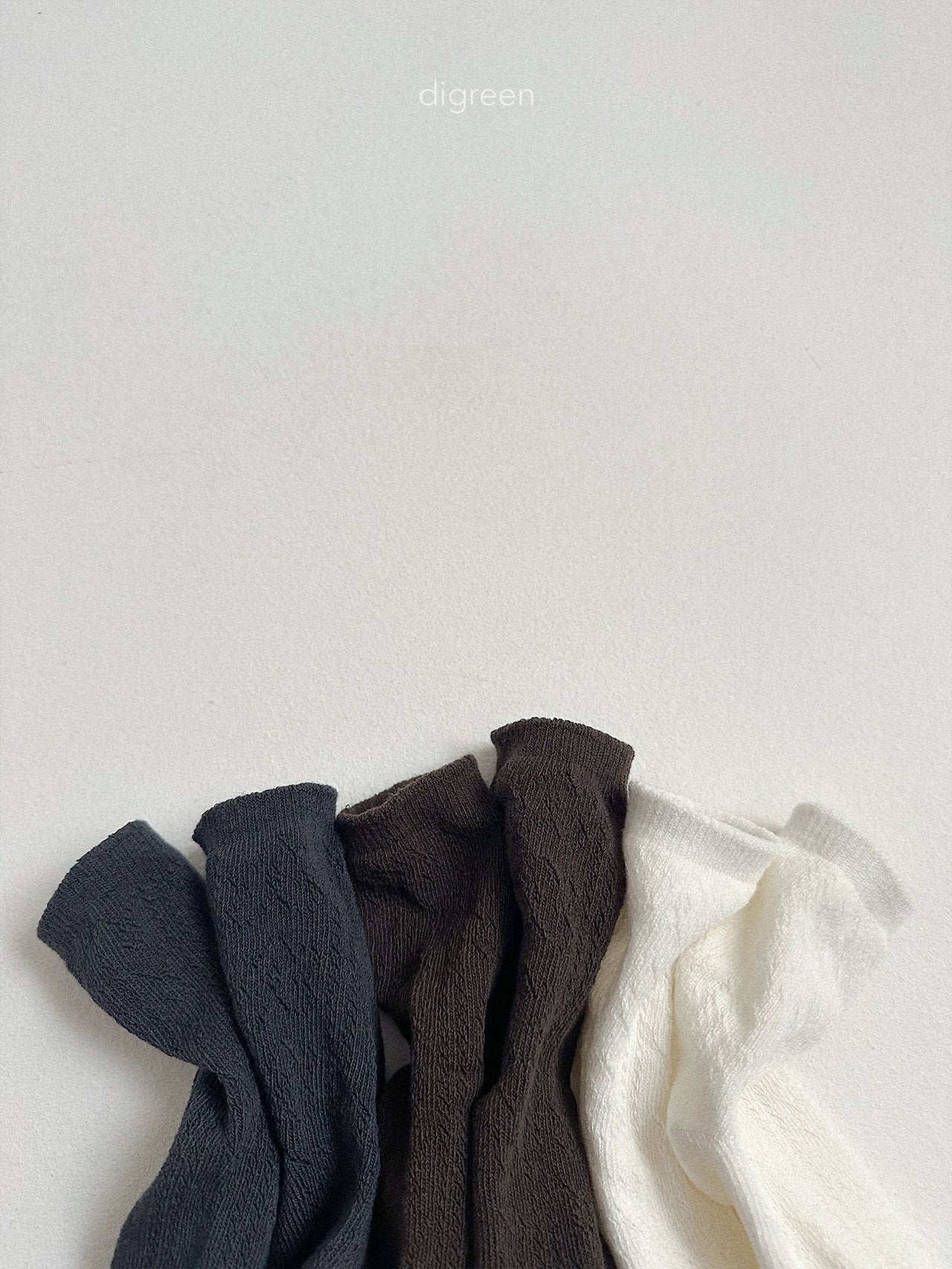 《予約》Eyelet Socks(Set) / digreen