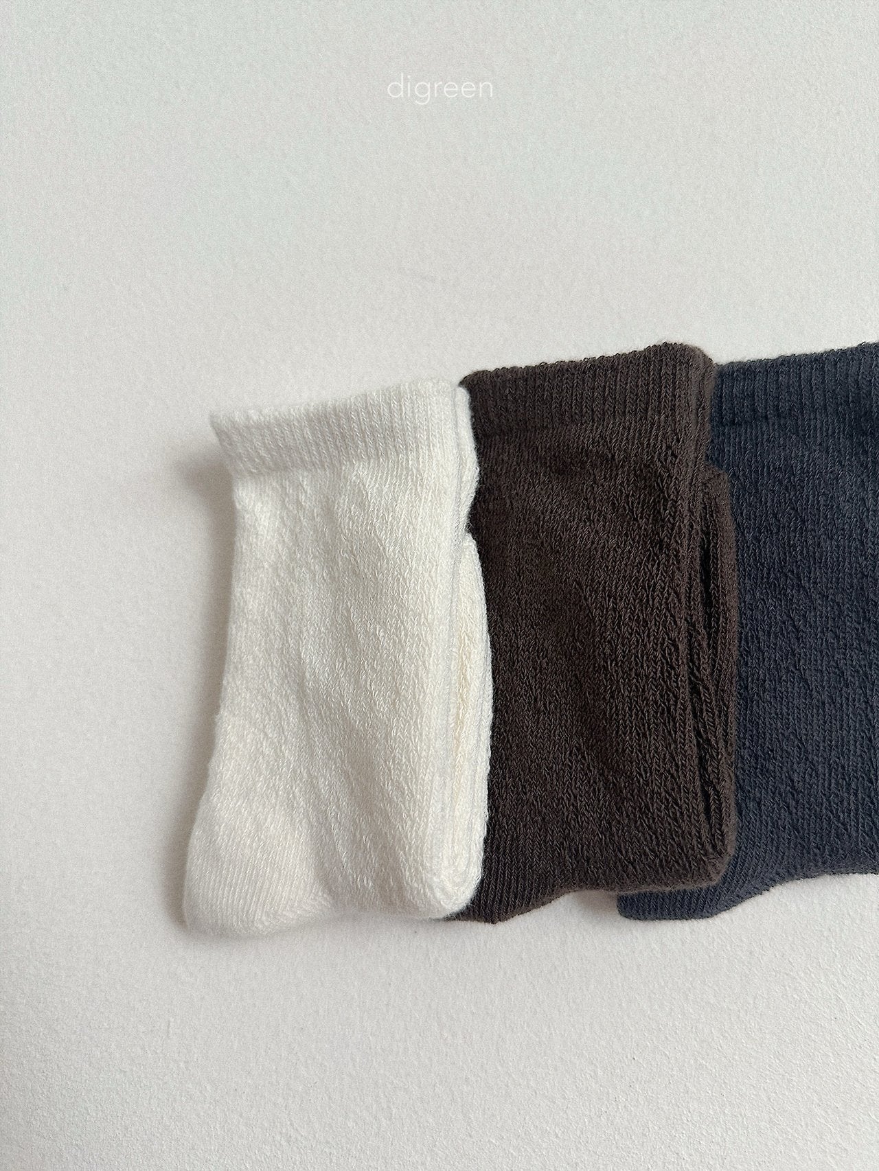 《予約》Eyelet Socks(Set) / digreen