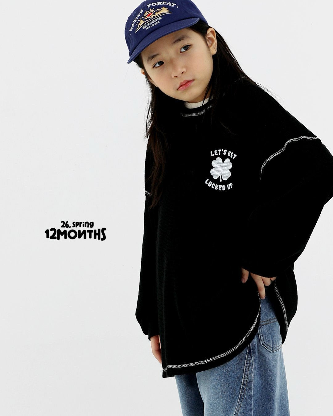 《予約》Clover Waffle T-shirt / 12months