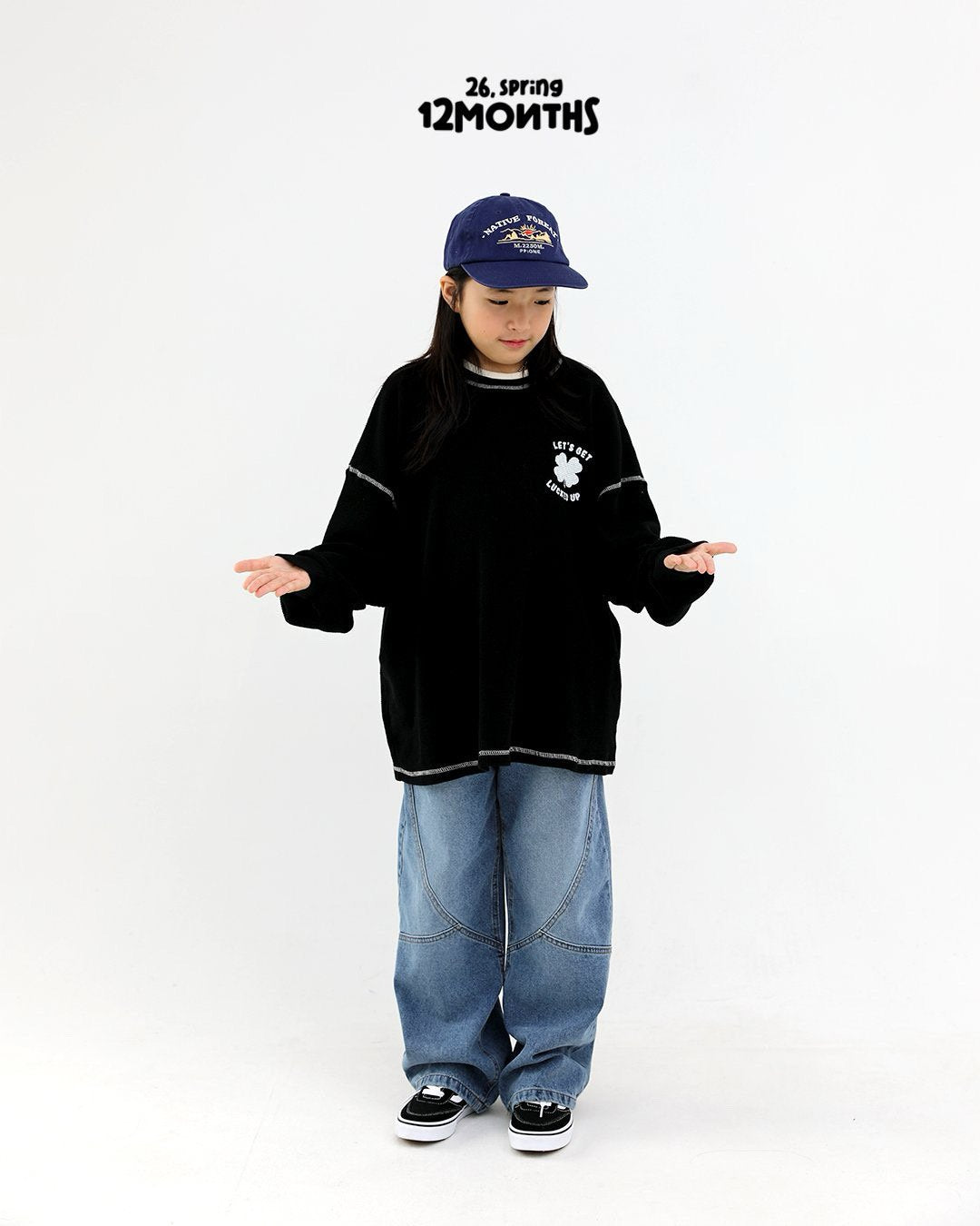 《予約》Clover Waffle T-shirt / 12months