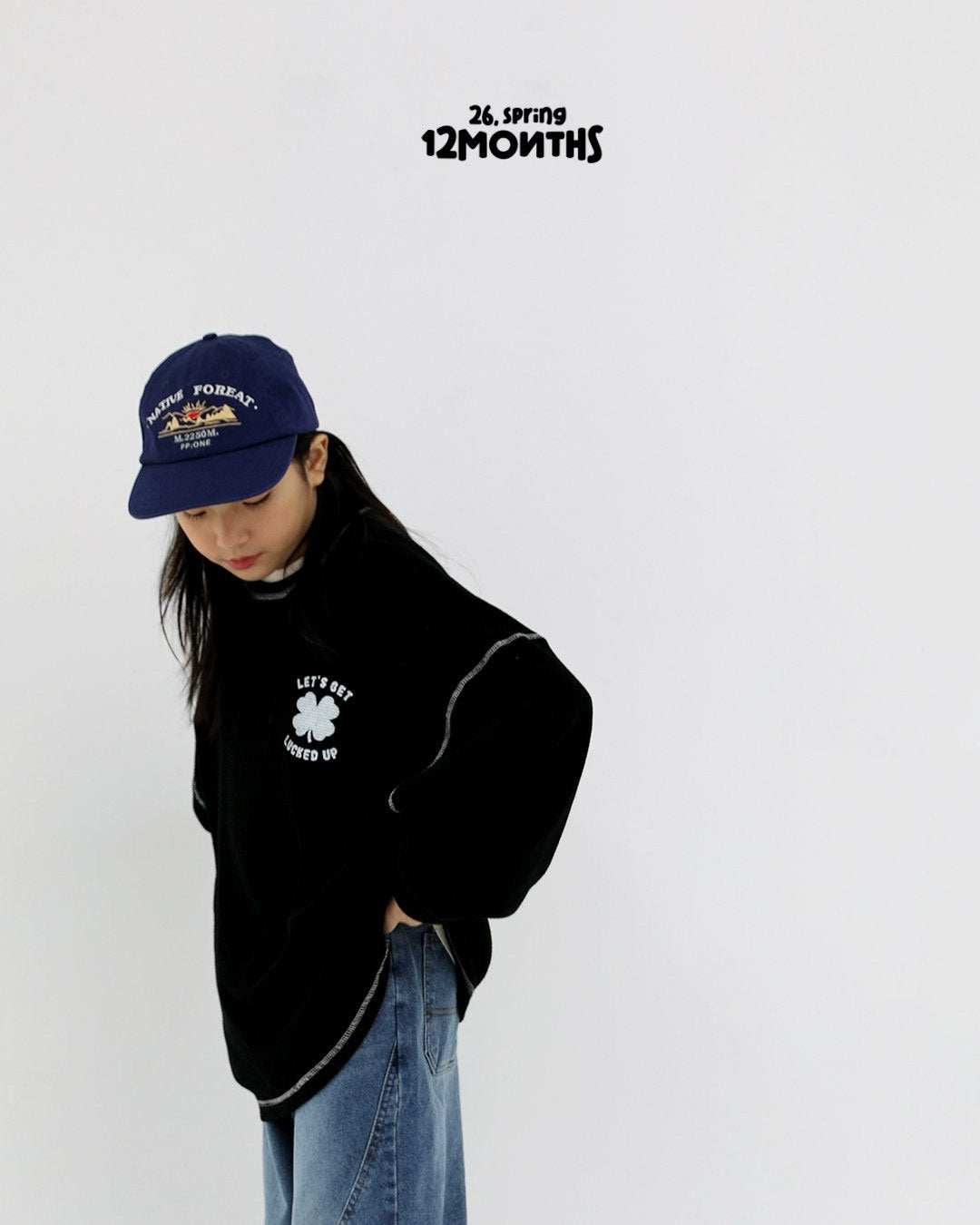 《予約》Clover Waffle T-shirt / 12months