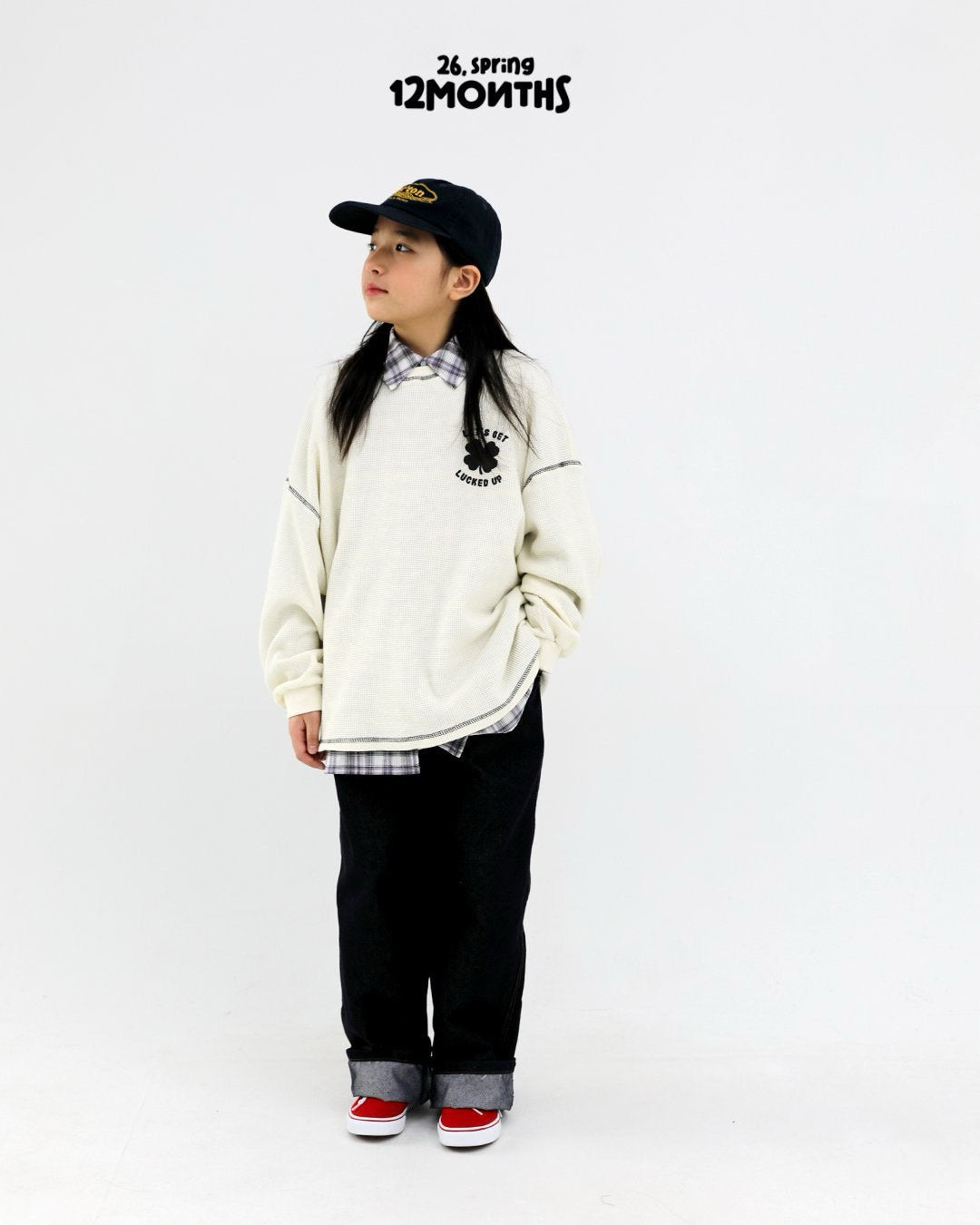 《予約》Clover Waffle T-shirt / 12months