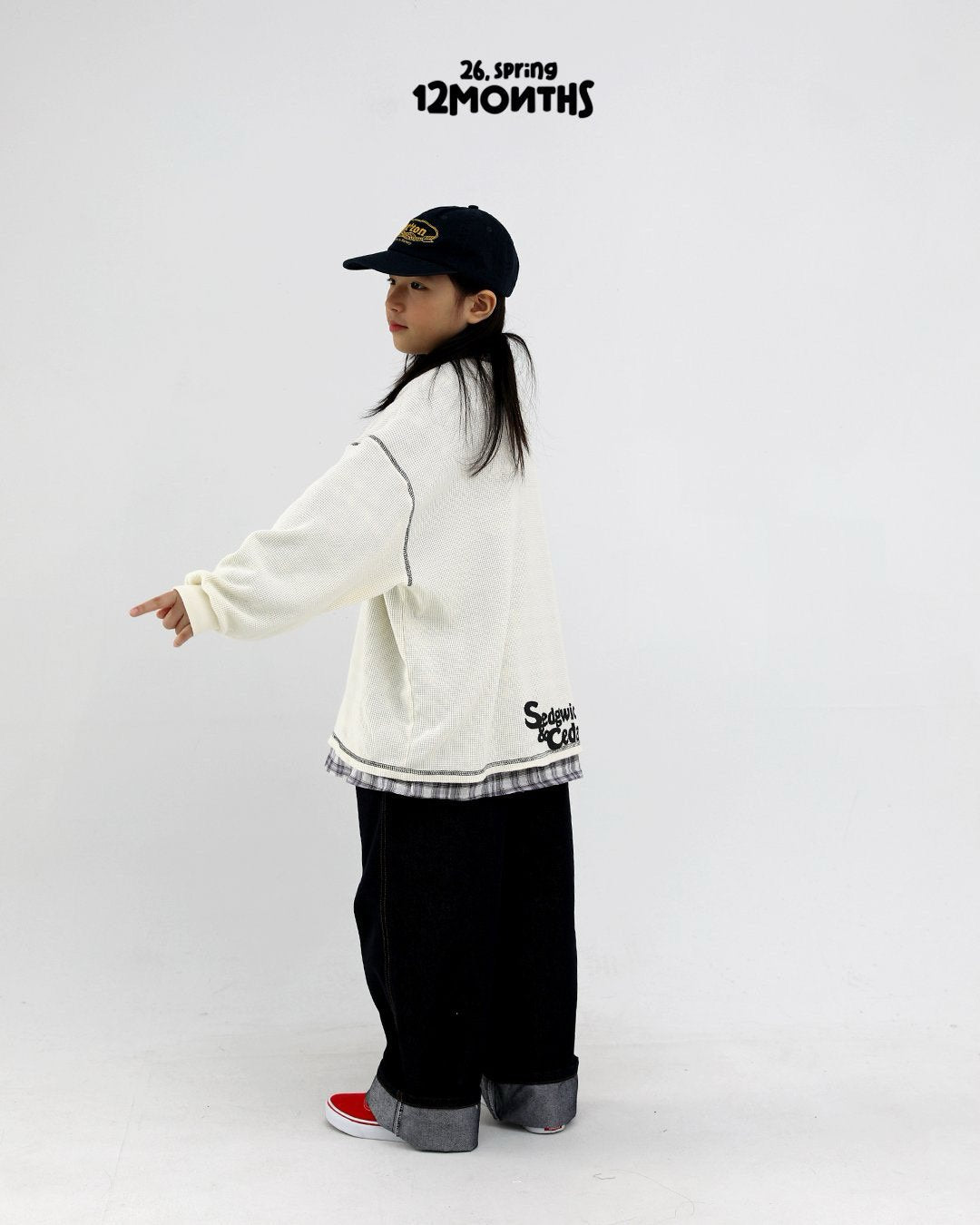 《予約》Clover Waffle T-shirt / 12months