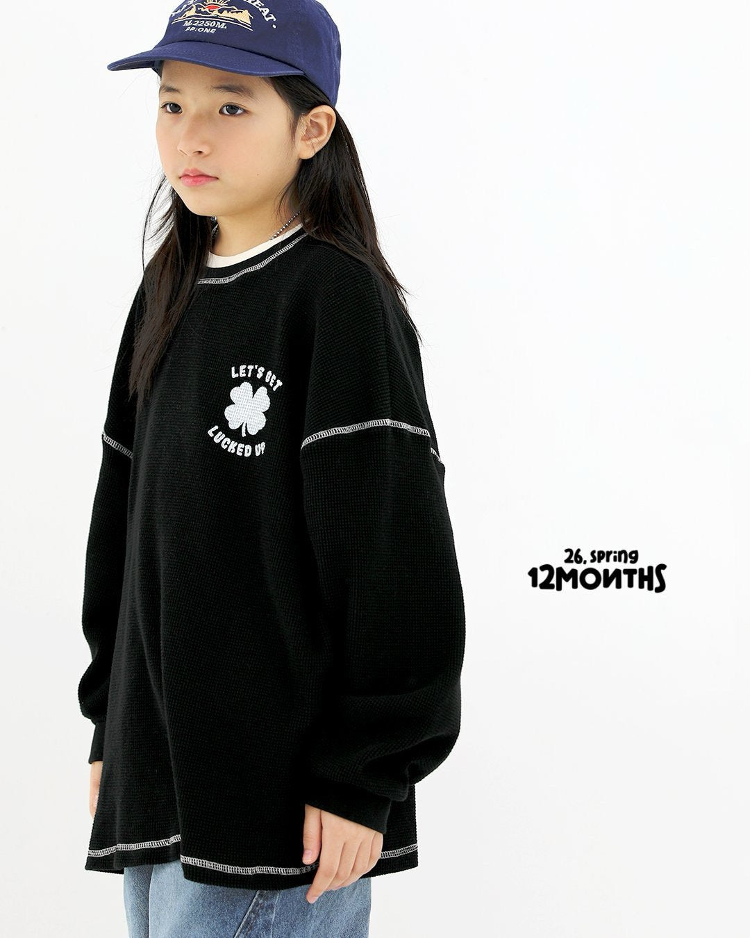 《予約》Clover Waffle T-shirt / 12months