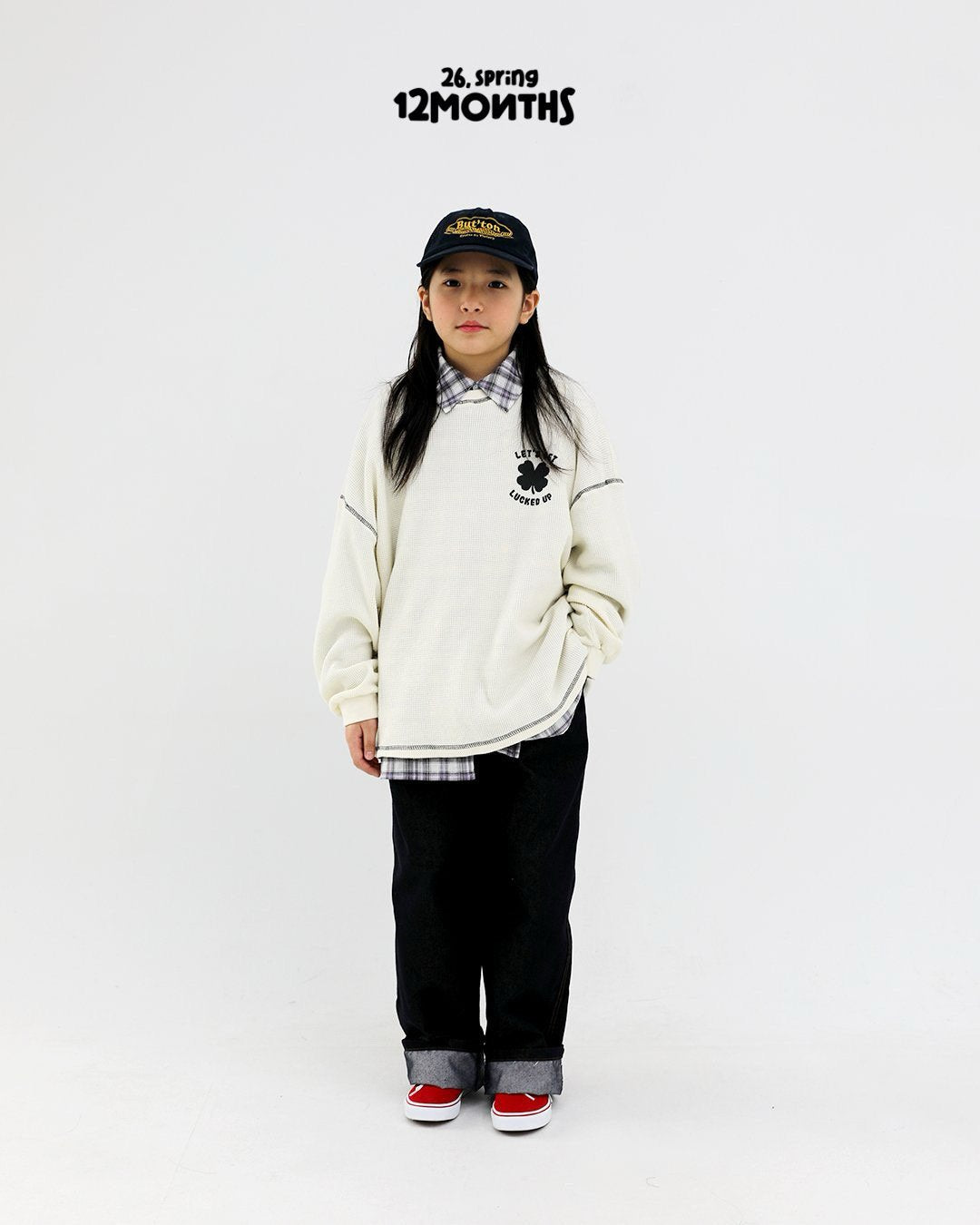 《予約》Clover Waffle T-shirt / 12months