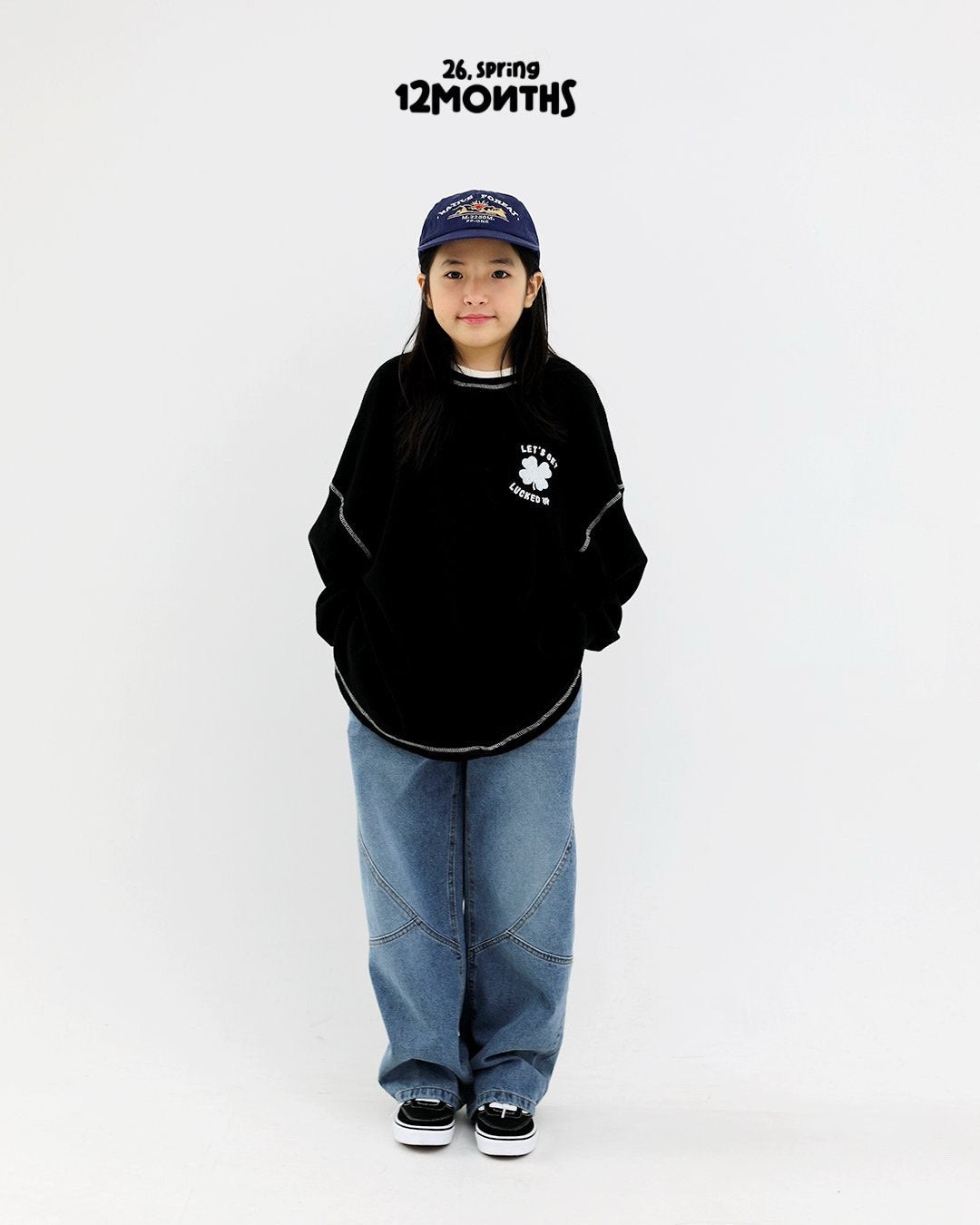 《予約》Clover Waffle T-shirt / 12months