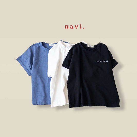 《予約》Simple Navi Tee / Navi