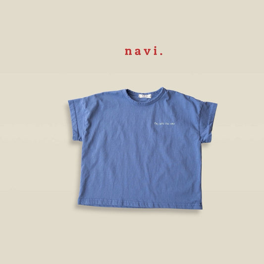 《予約》Simple Navi Tee / Navi