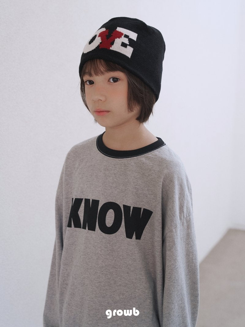 《予約》Know Tee  / Growb