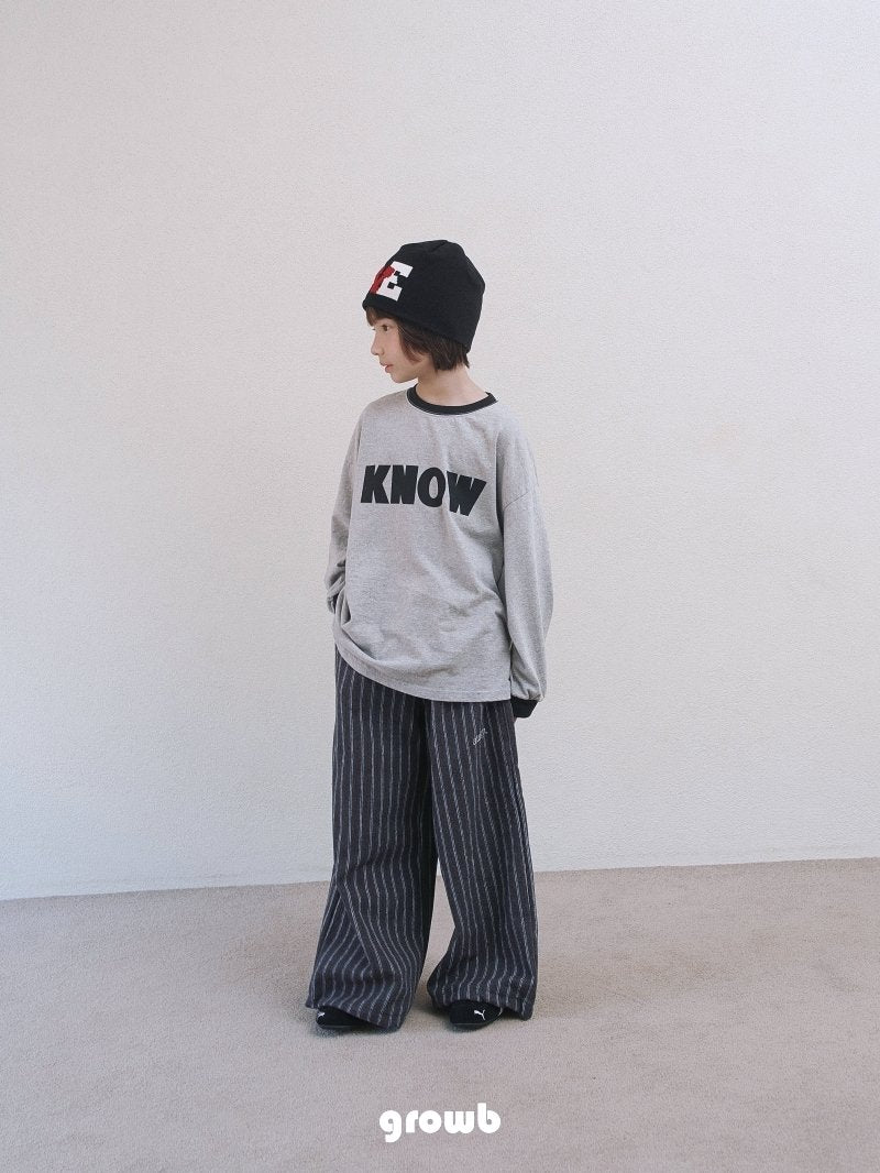 《予約》Know Tee  / Growb